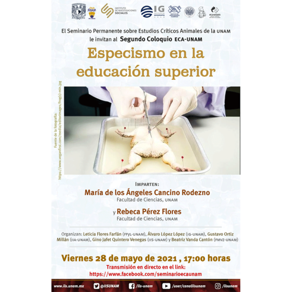 Seminario Permanente sobre Estudios Críticos Animales de la UNAM