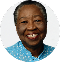 smiling senior woman