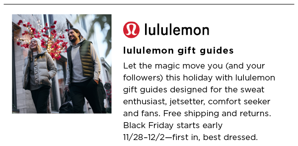 Lululemon Best Black Friday Sales