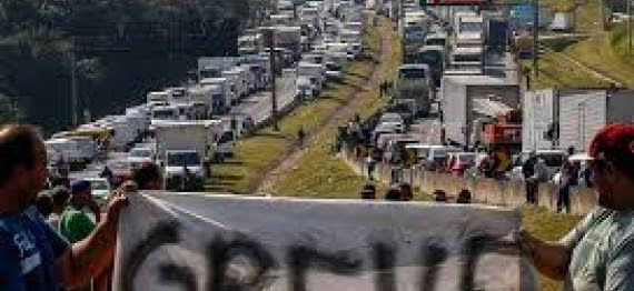 Motoristas se mobilizam para nova paralisação