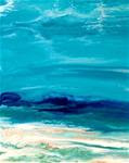 Contemporary Abstract Seascape Art Paintings Beach Art  "Royal Wave" by International Contemporary L - Posted on Tuesday, November 25, 2014 by Kimberly Conrad