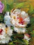 Peonies in Bloom - Flower Paintings by Nancy Medina - Posted on Saturday, March 21, 2015 by Nancy Medina