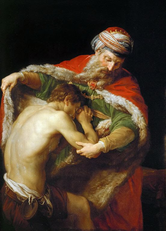 Prodigal Son by Pompeo Battoni (18th c.)