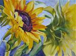 sunflower_aqua_3 - Posted on Thursday, December 4, 2014 by Beata Musial-Tomaszewska