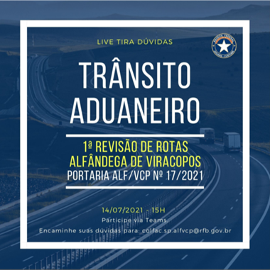 TRÂNSITO ADUANEIRO