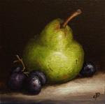 Pear with grapes - Posted on Tuesday, December 2, 2014 by Jane Palmer