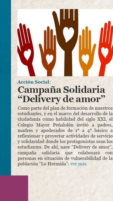 Acción Social: Campaña Solidaria “Delivery de amor”