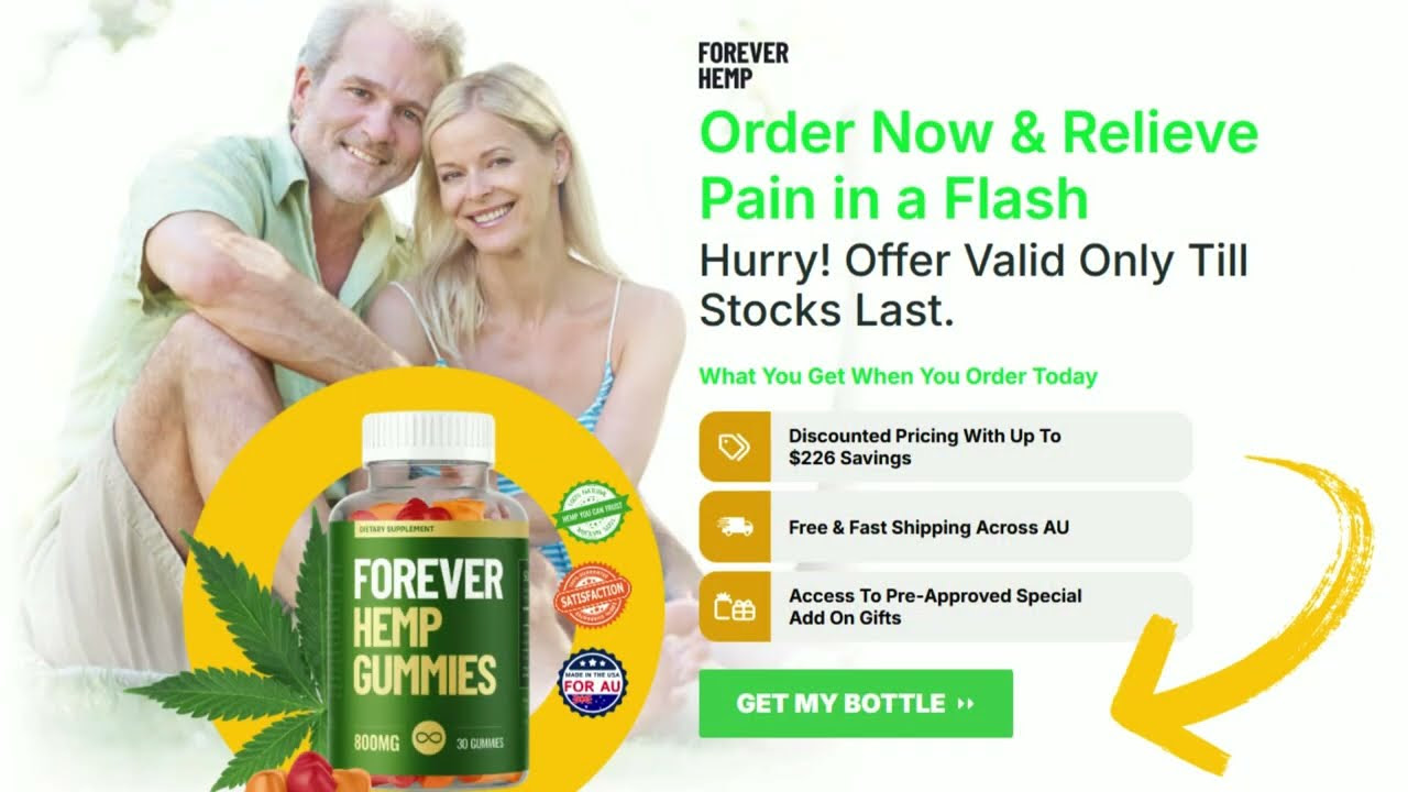 Forever Hemp Gummies Australia & NZ { Chemist Warehouse } Reviews, Price,  Side Effect and Order Now? [4cDJQKzj5nU]