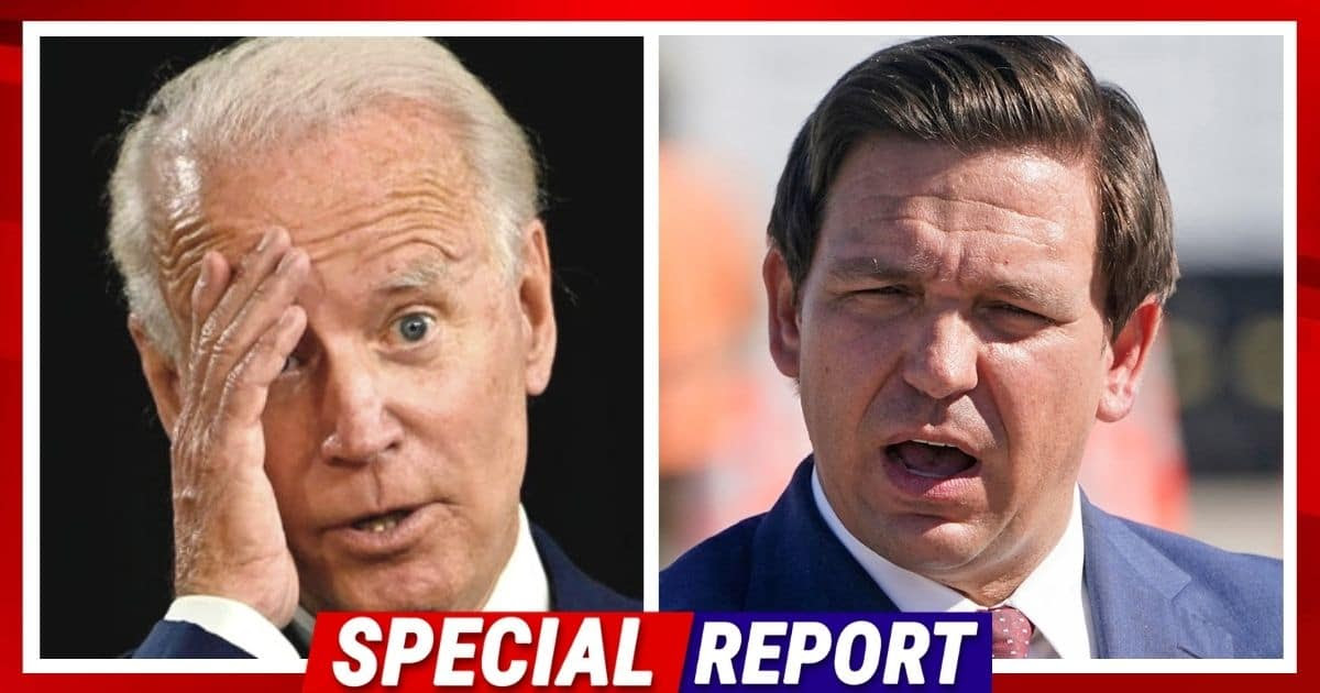 DeSantis Drops Double Hammer On Biden - He Just Smashed Biden's Rules In The Perfect Location