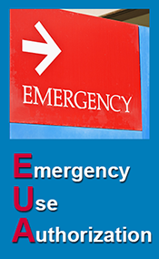 Emergency Use Authorization banner - small