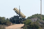 A Patriot Missile System in Israel