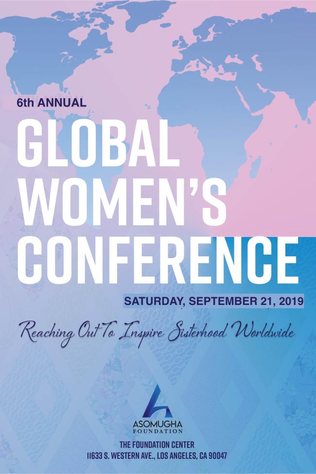 Register Today! 6th Annual Global Women's Conference- 9/21/19 ...