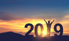 person celebrating in 2019
