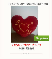 Heart Shape Pillow/ Soft toy