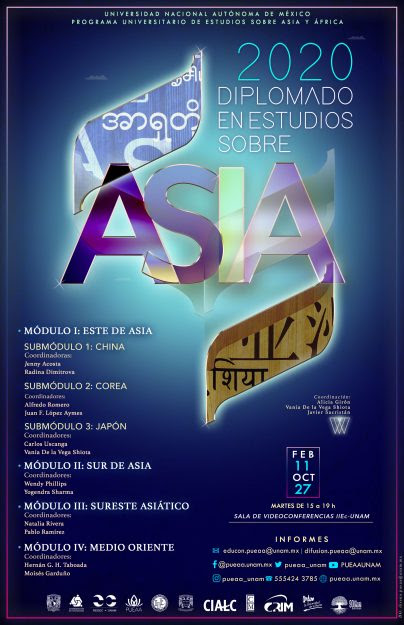 Diplomado en Estudios sobre Asia, 2020