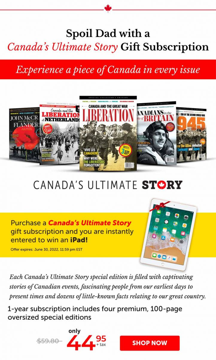 Spoil Dad with a Canada’s Ultimate Story Gift Subscription