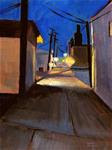 Alley Night - Posted on Wednesday, February 4, 2015 by Zack Thurmond