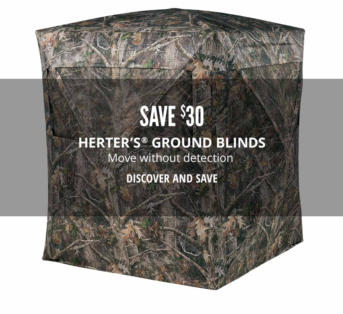 Save $30 On Herter's® Ground Blinds