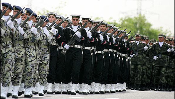 fuerzas militares de Irán