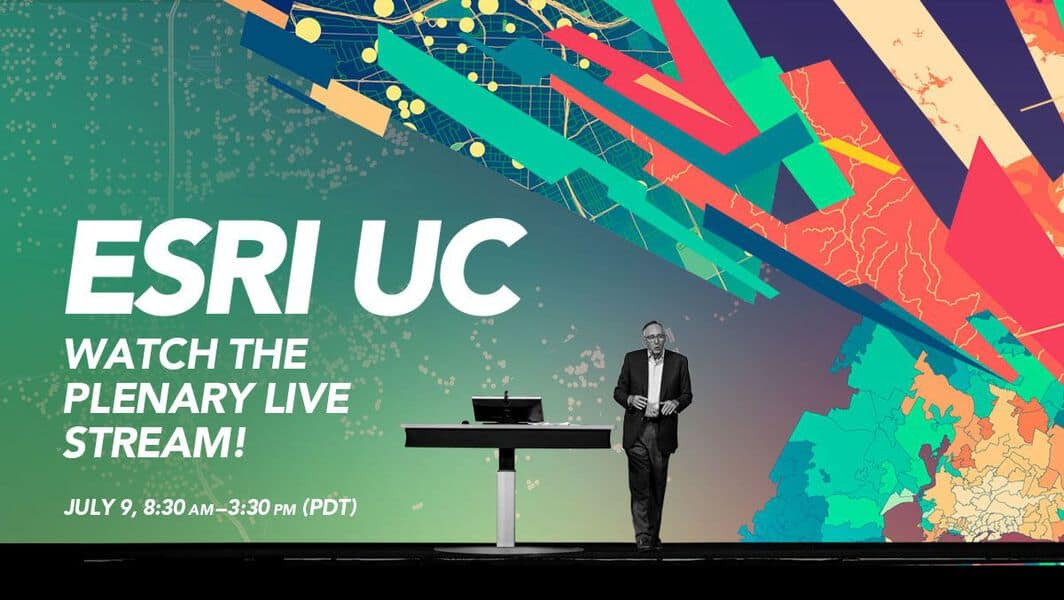 Can't Make the Esri User Conference?
Watch the Plenary Live Online