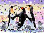 Spring Emperor Penguins' Party - Posted on Thursday, March 12, 2015 by Patricia Ann Rizzo