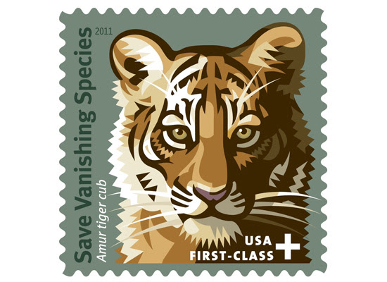 Save Vanishing Species postage stamp