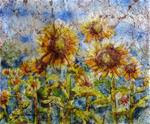 High Noon Sunflowers - Posted on Tuesday, November 11, 2014 by Tammie Dickerson