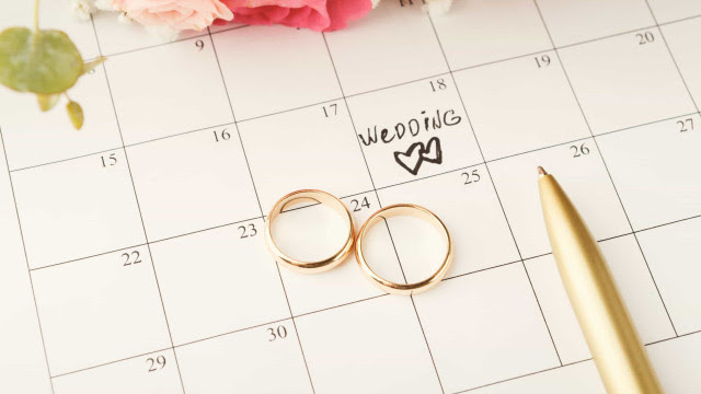 As datas futuras mais sortudas (e mais azaradas) para se casar, de acordo com uma vidente