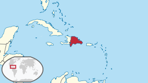 Dominican Republic in its regionsvg