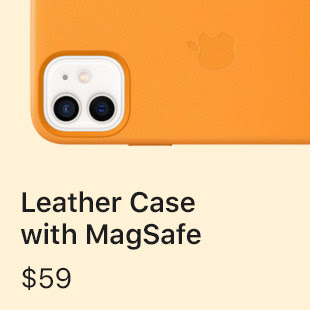 Leather Case with MagSafe $59