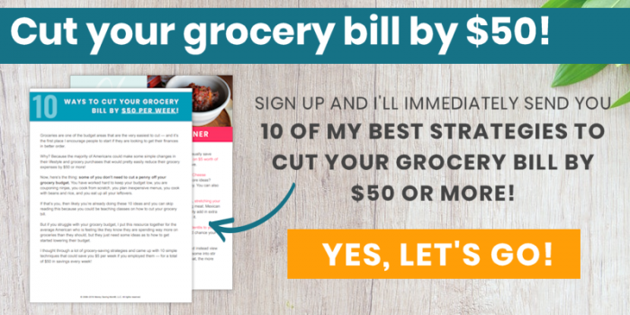 Cut your grocery bill!