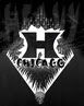 A black and white logoDescription automatically generated with low confidence