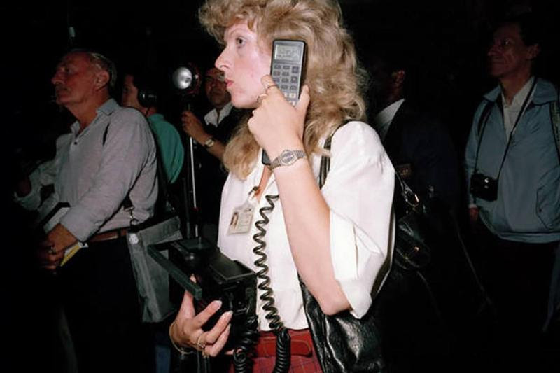 Woman on cell phone