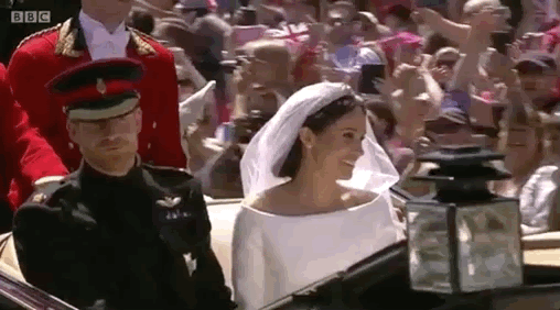 BBC royal wedding royalwedding harry and meghan harryandmeghan GIF