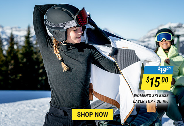 Women's Ski Base Layer Top - BL 100