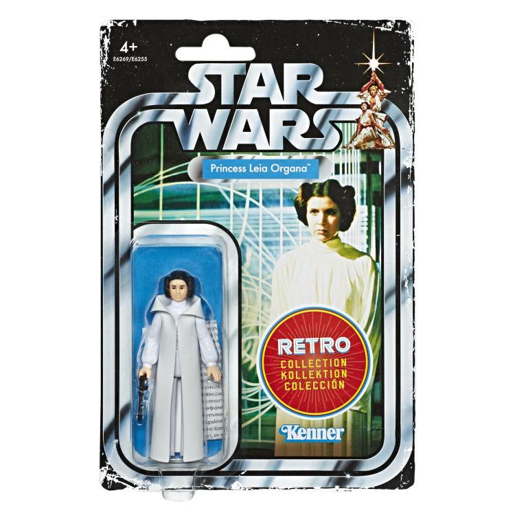 Image of Star Wars The Retro Collection Action Figures Wave 1 - Princess Leia Organa