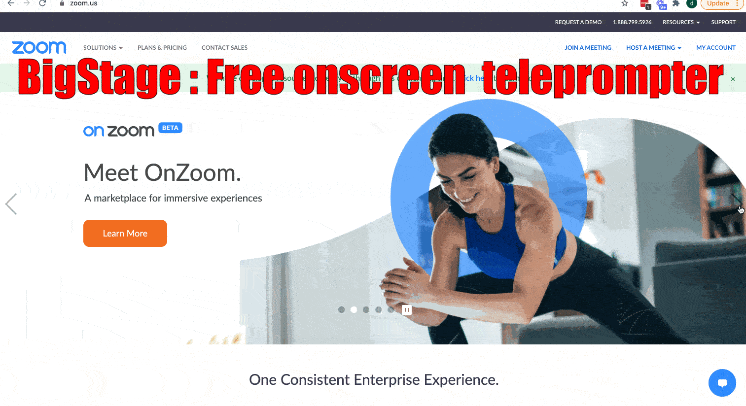 Use an onscreen teleprompter with your ZOOM presentations to stay on script and pace yourself to the time available.