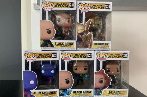 Black Adam Funko Pops giveaway