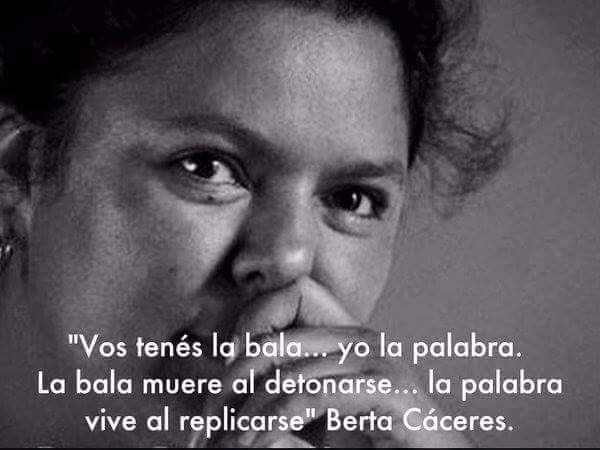 Resultado de imagen para BERTA CÁCERES