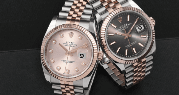 Rolex Datejust 41 in Steel and Everose Gold, with Jubilee bracelets