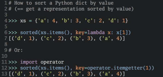 python dict value