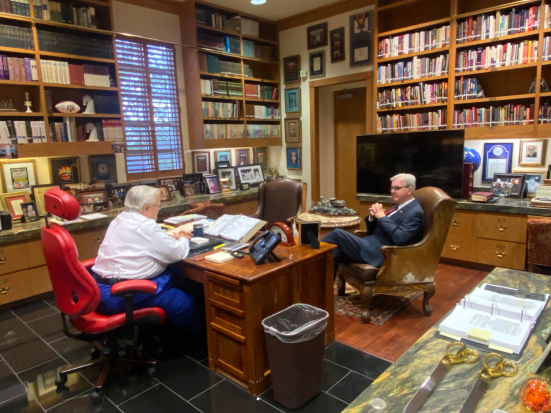Meeting with Hagee