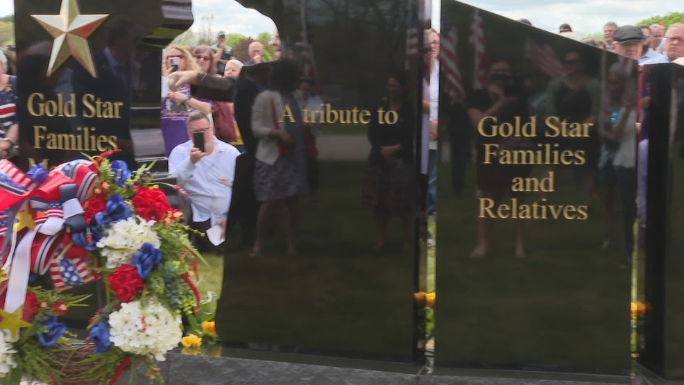  Rhode Island's first Gold Star Families Memorial Monument unveiled
