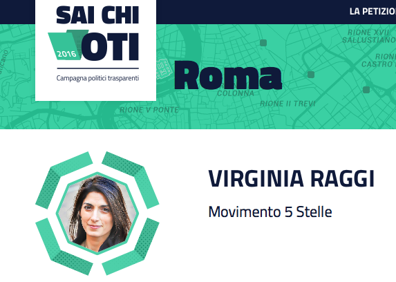 Dal sito di Sai chi voti