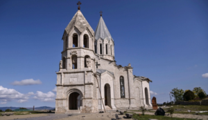 Azerbaijan shells historic Armenian cathedral