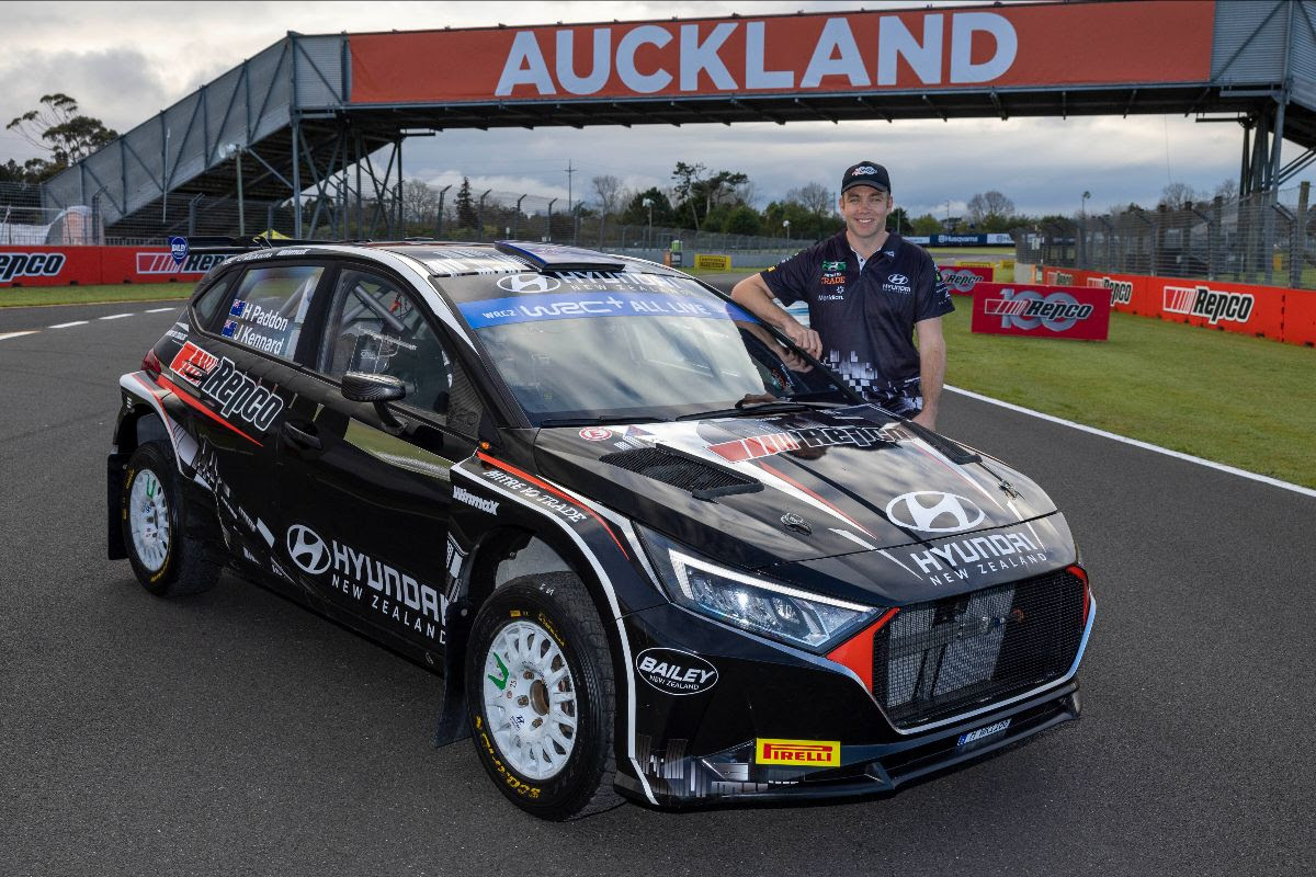 Rally star Hayden Paddon reveals 2022 Repco Rally New Zealand entry