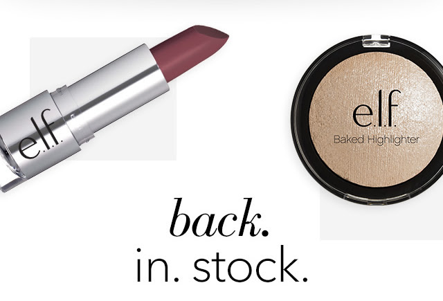 back. in. stock.