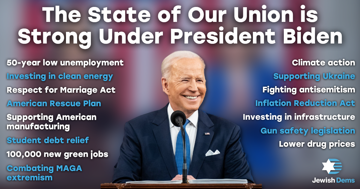 The State of Our Union is Strong Under President Biden