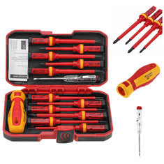 Raitool 13Pcs 1000V Electronic Insulated Screwdriver Set