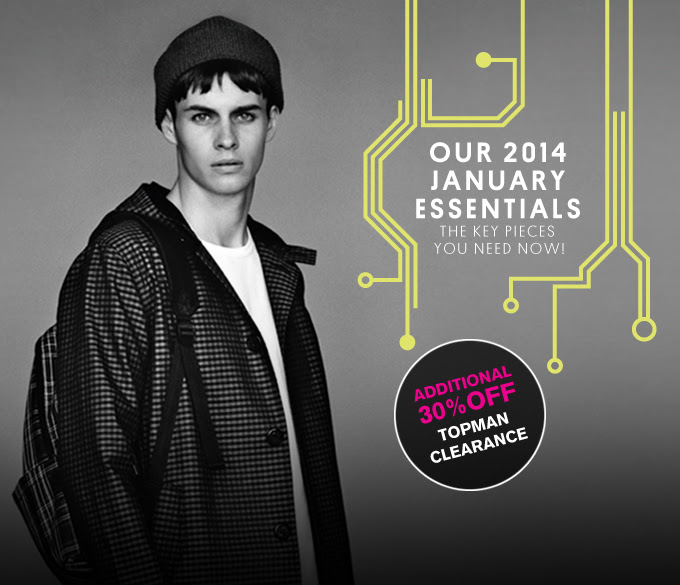 Save 30% OFF Sale Items + Free International Shipping For All Orders Over £100 at TopMan.com